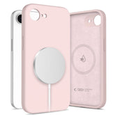 TECH-PROTECT TEKUĆI SILIKON MAGSAFE IPHONE 16E ROZA BISER